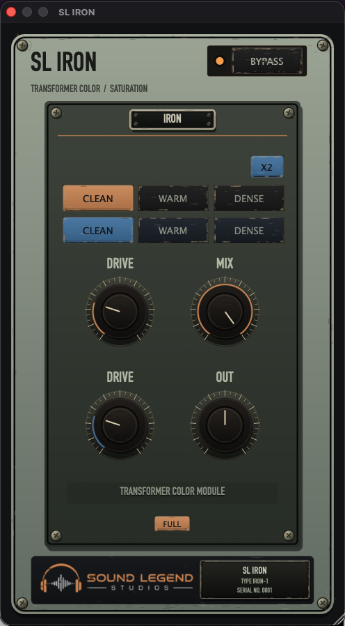 SL IRON interface